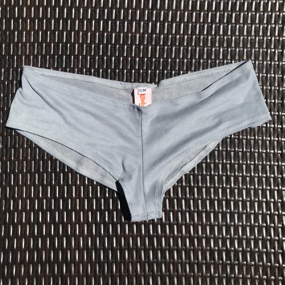 Soft suede-like booty shorts from Yandy